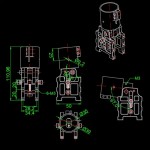 Hot RJX V3 Z16 Z20 Z35 Aluminum Folding Down Arm Tube Clamp Fixture Joint Connector Adapter Agricultural Spray Quadcopter Drone